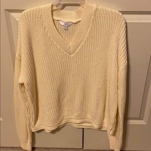 Cute cream sweater